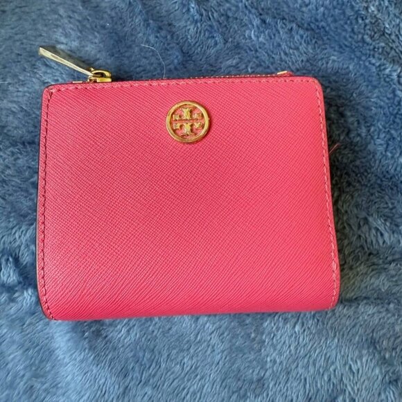 Tory Burch Pink Wallet - Picture 1 of 9
